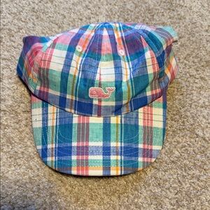 Vineyard Vines Multicolor Plaid Hat
